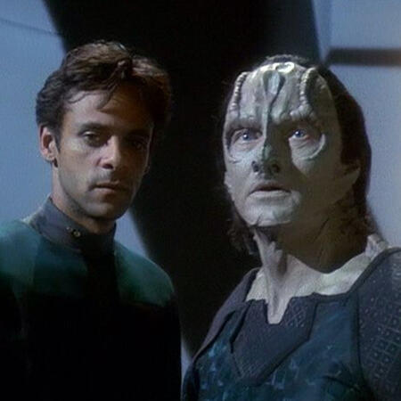 Julian Bashir x Elim Garak, Star Trek: Deep Space Nine Siddig el Fadil as Julian Bashir, and Andrew Robinson as Elim Garak in Star Trek: Deep Space Nine