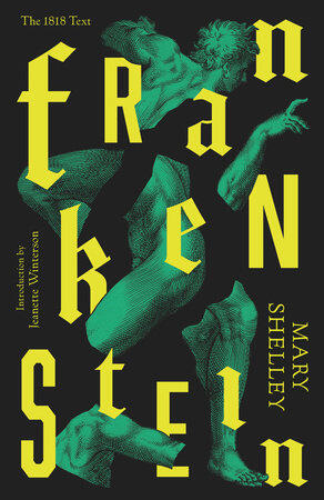 The cover of Frankenstein by Mary Shelley